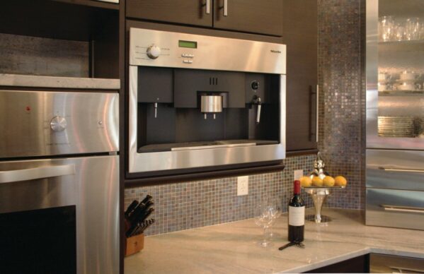 Adriatic Two Tone Brown Kitchen Cabinets