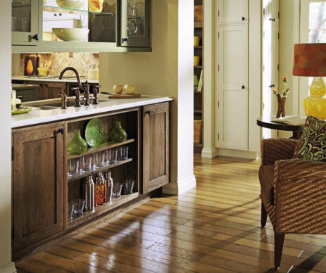 Airedale Rustic Wood Kitchen Cabinets