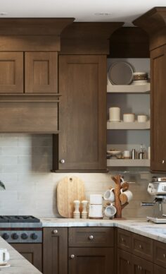 Allure Fusion Dark Kitchen Cabinets