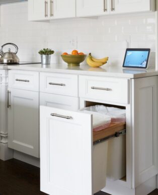 Allure Nexus Contemporary Two Tone Kitchen Cabinets