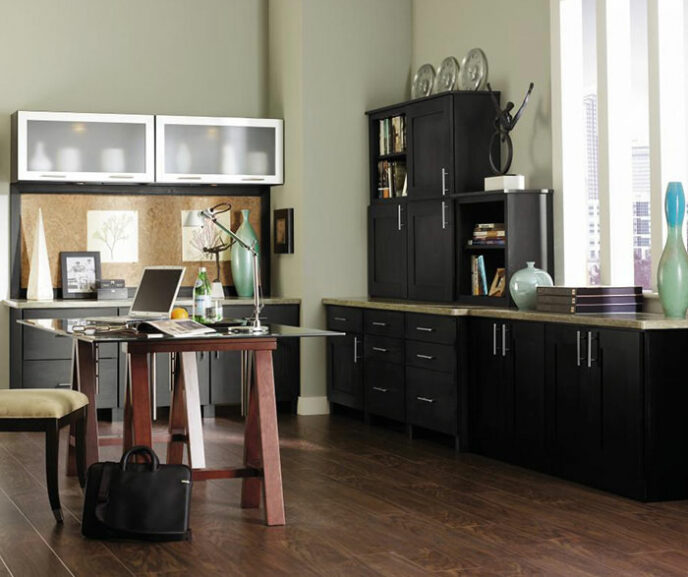 Artisan Wood Office Cabinets