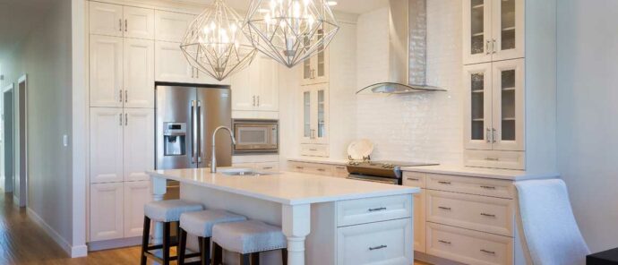 Auburn Featured White Kitchen Cabinets