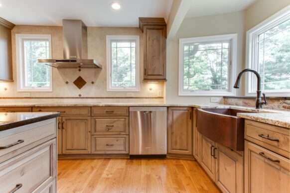 Boston Two Tone Kitchen Cabinets
