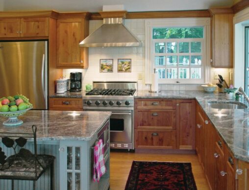 Breckenridge Wide Featured Two Tone Kitchen Cabinets