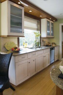 Breckenridge Wide Two Tone Wood Kitchen Cabinets