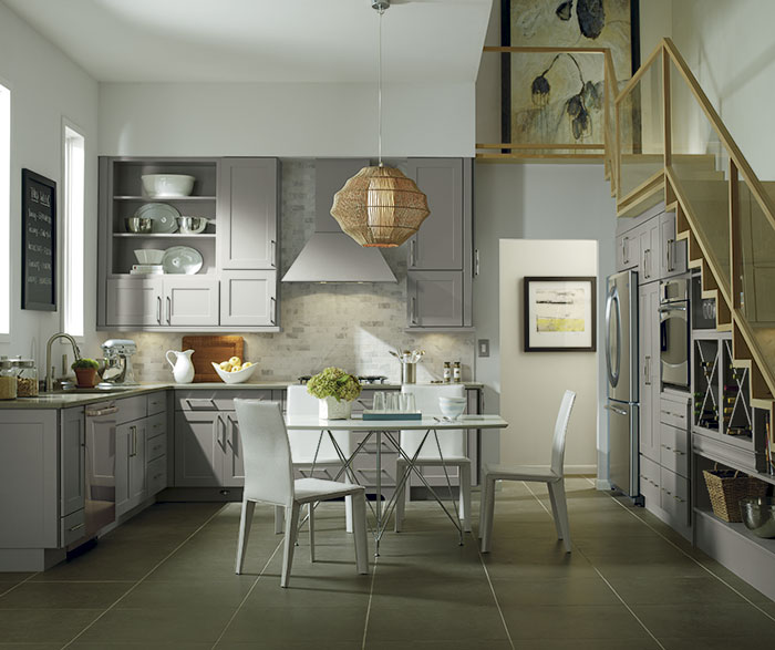 Breman Featured Gray Kitchen Cabinets