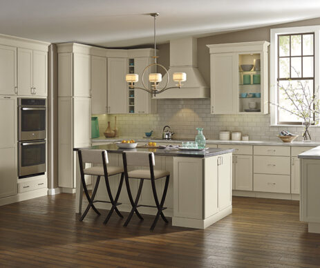 Bryant Featured Off White Transitional Kitchen Cabinets