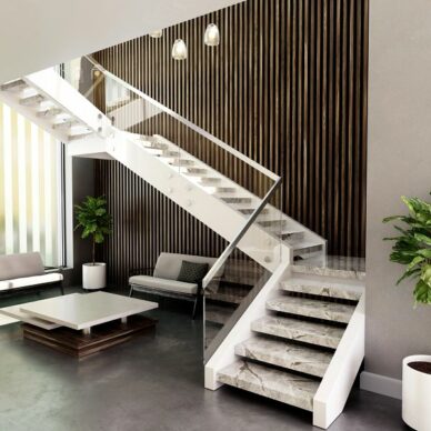 Cambria Leabridge Modern Stairway