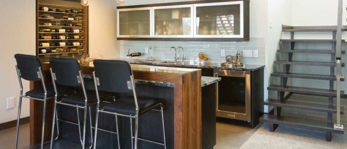 Canongate Featured Contemporary Two Tone Kitchen Cabinets