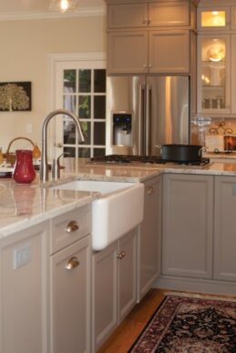 Charlotte Traditional Two Tone Wood Kitchen Cabinets