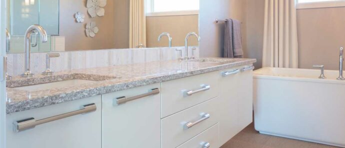 Cottonwood Featured Contemporary Bathroom Cabinets