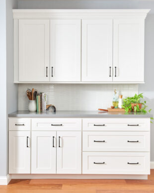Dartmouth Featured 5 Piece White Storage Cabinets