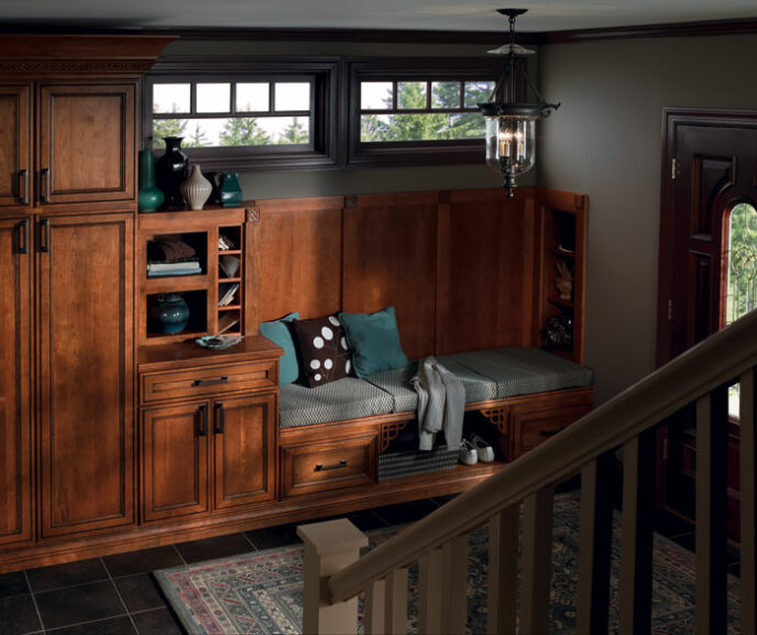 LaGrange Featured Rustic Entryway Cabinets