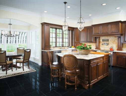 Mount Vernon Featured Traditional Wood Kitchen Cabinet