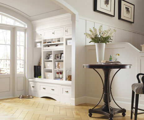 Prescott Inset Featured Entryway Cabinets