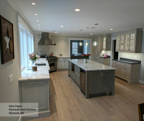 Prescott Inset Featured Gray Kitchen Cabinets