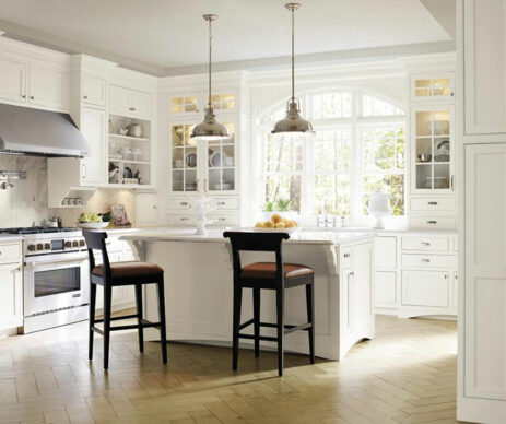 Prescott Inset Featured White Kitchen Cabinets