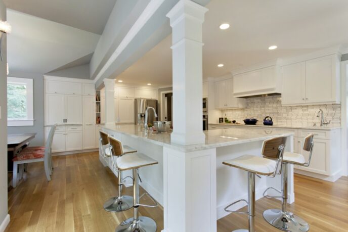 Rockford Featured All White Kitchen Cabinets