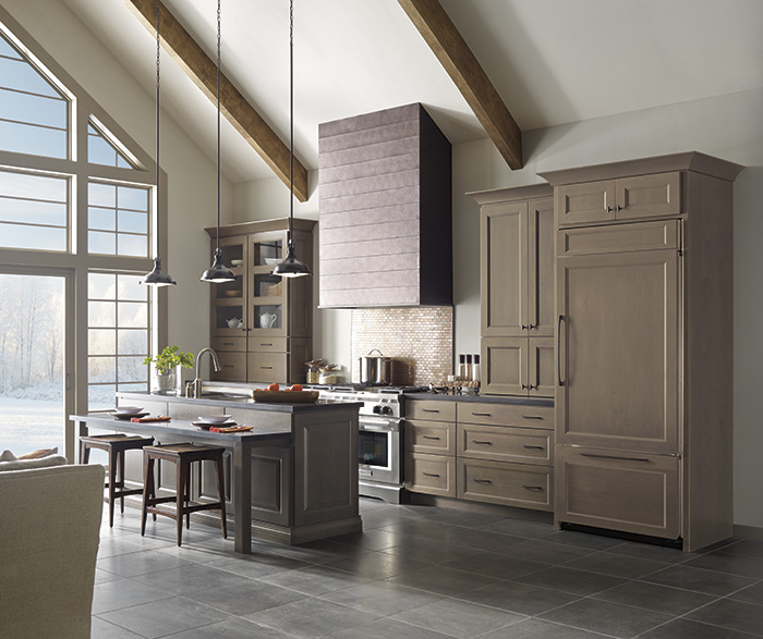Roslyn Featured Gray Kitchen Cabinets