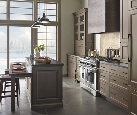 Roslyn Gray Wood Kitchen Cabinets