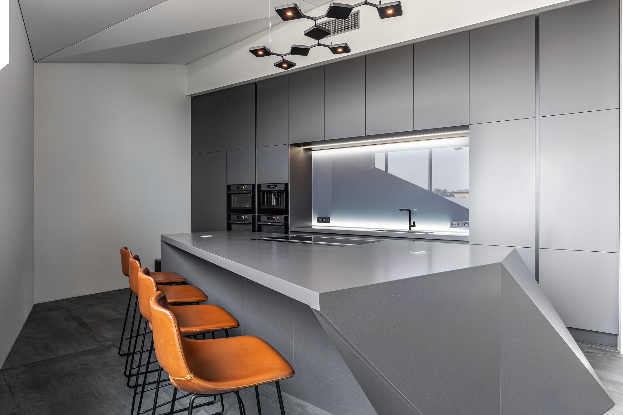 Silestone Cemento Gray Kitchen Countertops