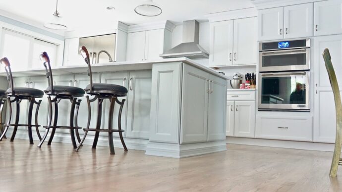 Suzanne And Brian's Beautiful White Kitchen Cabinets