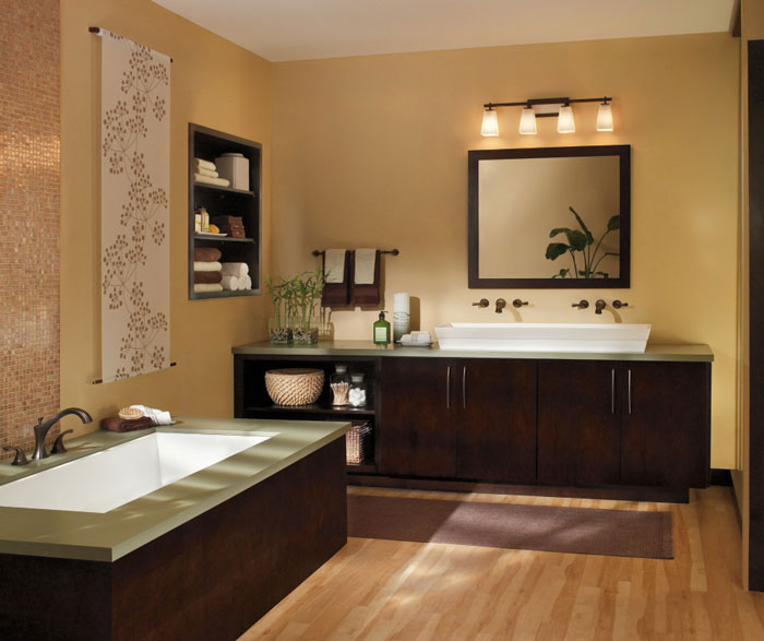 Trystan Featured Contemporary Wood Bathroom Cabinets