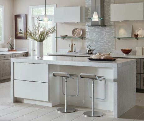 Worthen White Kitchen Cabinets